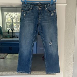 White House Black Market crop jeans. Size 8. 26” inseam